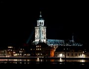 Deventer by night  (c) Henk Melenhorst : Deventer, Deventer toren