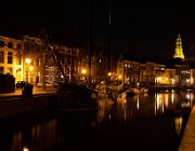 A met Der AA-kerk, Groningen  (c) Henk Melenhorst : Groningen, avond, avondfotografie