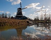 Bolwerksmolen - 1863, houtzaagmolen, Deventer  (c) Henk Melenhorst : Bolwerksmolen, Deventer, Hoog water, IJssel, molen