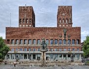 Rådhuset : Noorwegen, Oslo, Radhus