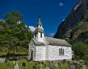 Kirke, Nærøyfjord  (c) Henk Melenhorst : Noorwege, stavkirke