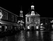 Gemeentehuis Ootmarsum  (c) Henk Melenhorst : NCN, Ootmarsum, avondfotografie, nachtfotografie, nightphotography, gemeentehuis